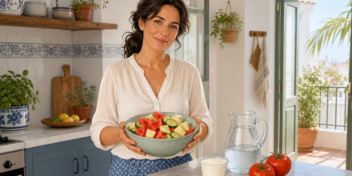 Alimentos frescos y acuosos ayudan a prevenir la deshidratación en verano.