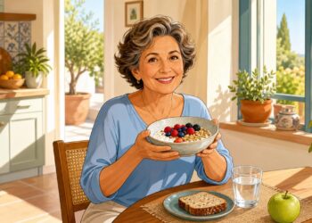 Un desayuno con proteína y fibra ayuda a mantener la energía matinal.