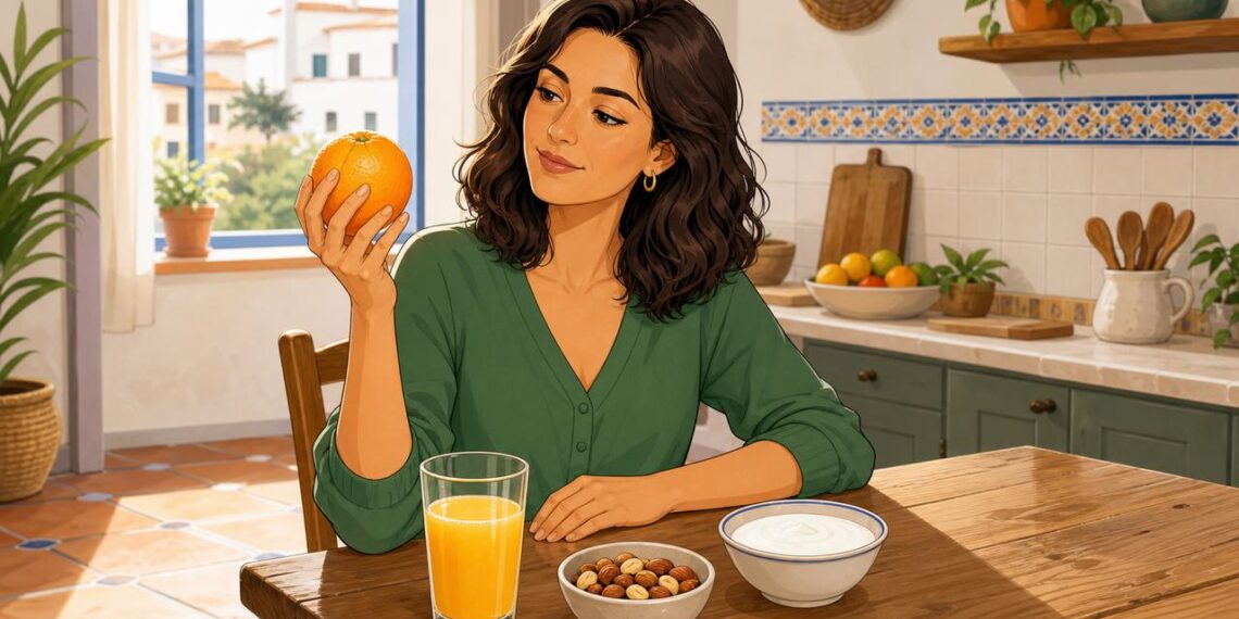 La fruta entera suele favorecer una respuesta glucémica más estable que el zumo.