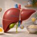 El hígado regula el colesterol junto con la dieta y el intestino.
