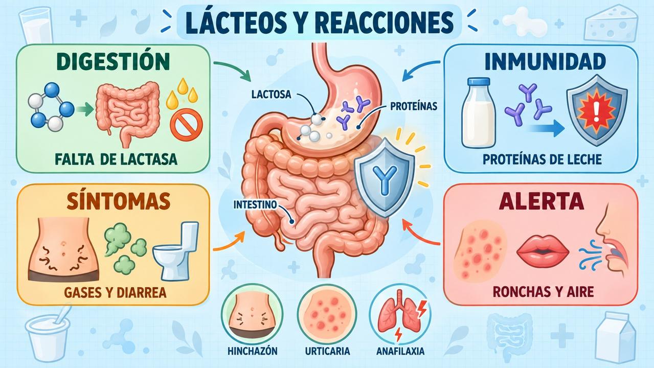 Digestión, inmunidad, síntomas y señales de alerta para distinguir ambos cuadros.
