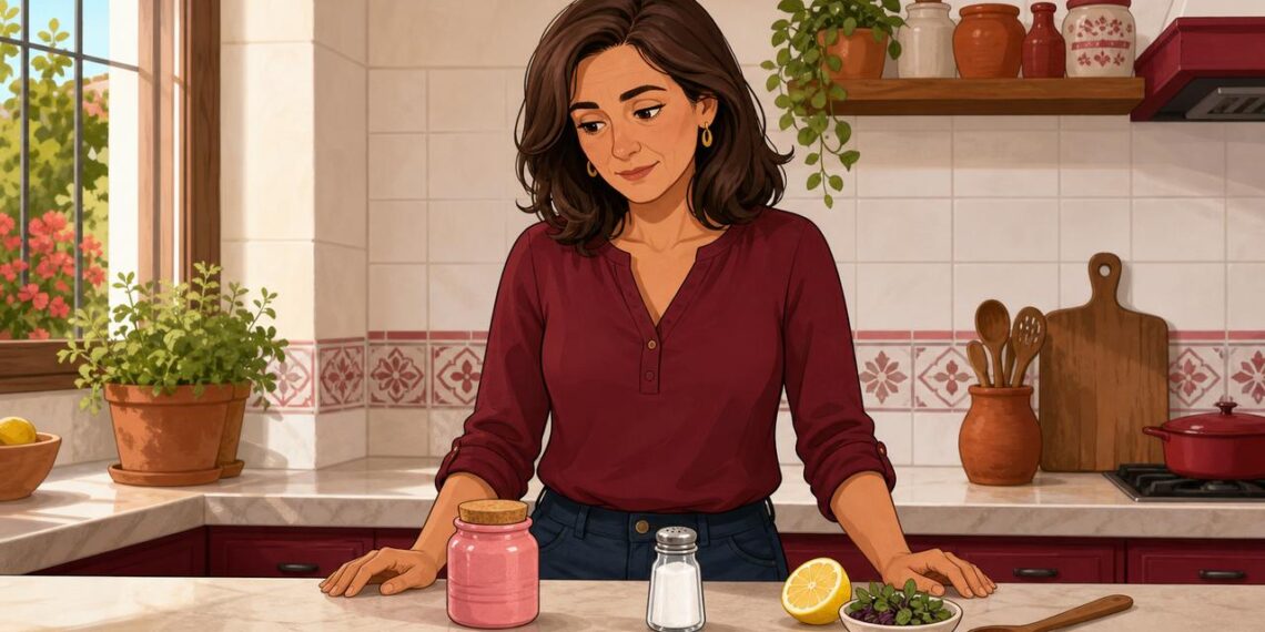 La cantidad de sodio importa más que elegir sal rosa o común.