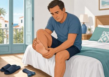 La neuropatía diabética suele avisar primero con cambios de sensibilidad en los pies.