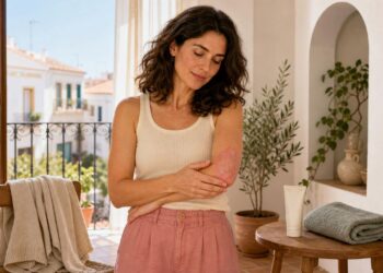 La psoriasis provoca placas visibles, picor y brotes que requieren cuidado continuo.