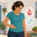 La resistencia a la insulina suele relacionarse con glucosa alta y grasa abdominal.