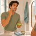 Aloe vera y cuidados suaves ayudan a calmar la piel irritada tras afeitarse.