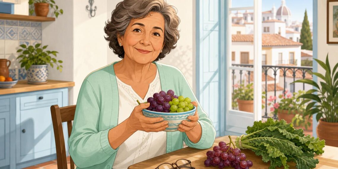 Las uvas aportan compuestos estudiados por su posible apoyo a la mácula.