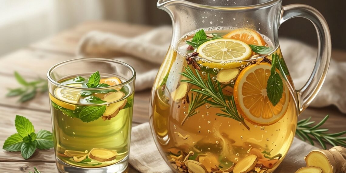 Bebidas naturales para aliviar la pesadez después de comer