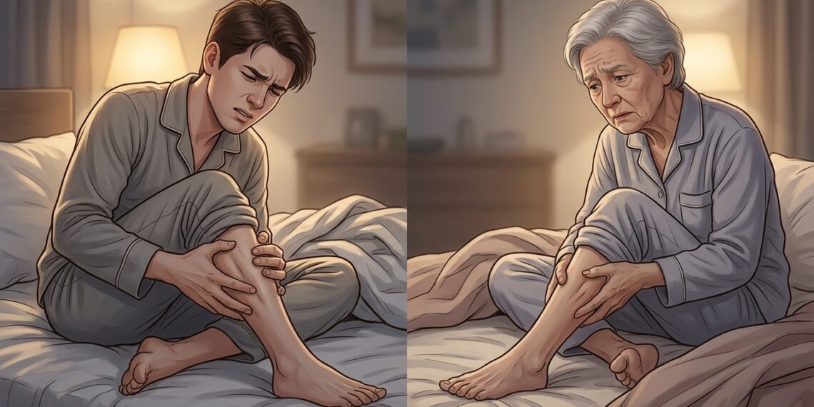 Los calambres nocturnos que cambian con la edad