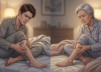 Los calambres nocturnos que cambian con la edad