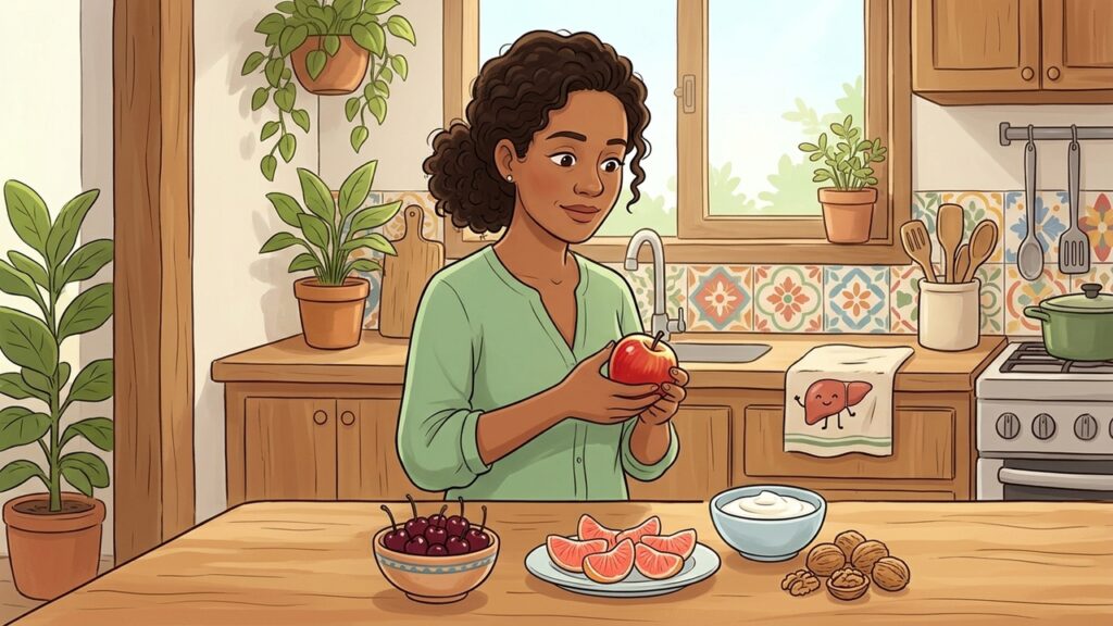3 frutas de bajo índice glucémico para cuidar el hígado