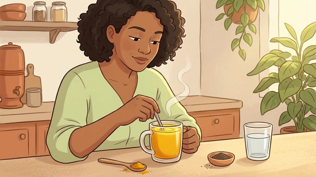 Lo que debes saber si bebes agua con cúrcuma a diario
