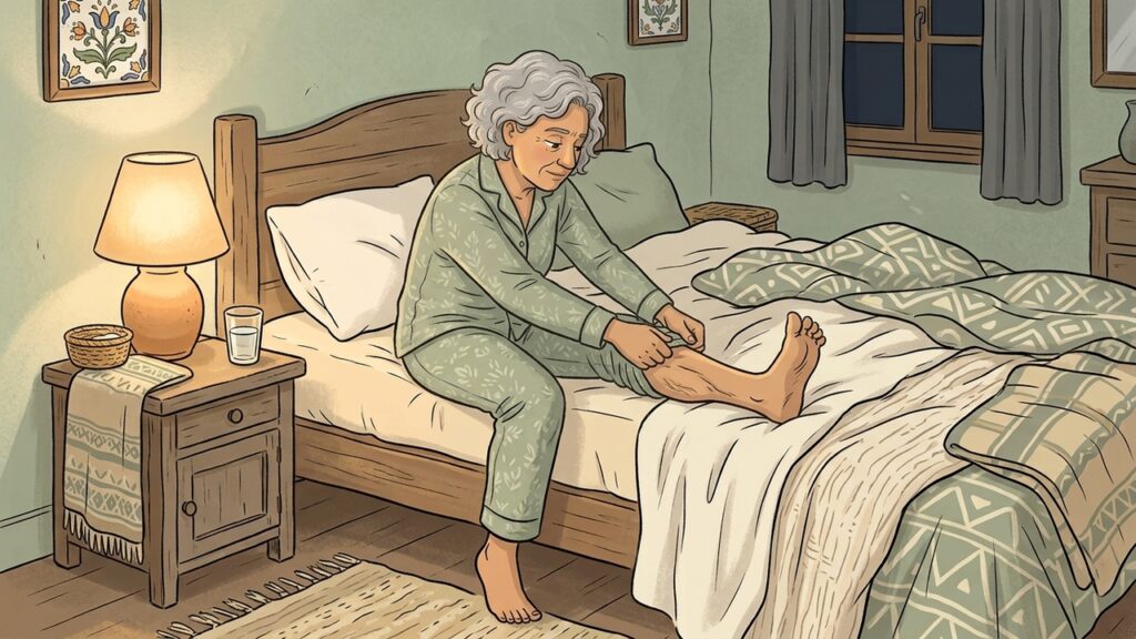 Los calambres nocturnos que cambian con la edad