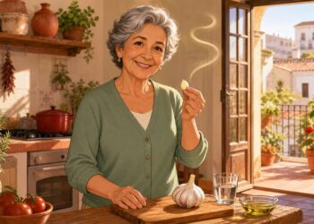 El ajo crudo, machacado y reposado, es un clásico de la cocina española con respaldo científico.