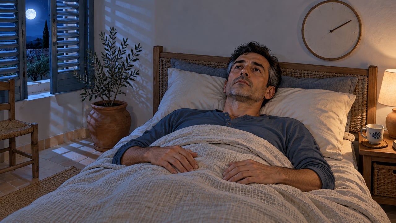Tomar café demasiado tarde puede mantenerte despierto de madrugada aunque te durmieras enseguida.
