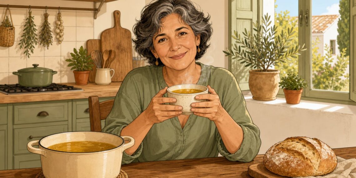 Una taza de caldo de huesos casero: sabroso y nutritivo, aunque sin efectos probados en articulaciones.