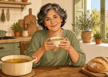 Una taza de caldo de huesos casero: sabroso y nutritivo, aunque sin efectos probados en articulaciones.