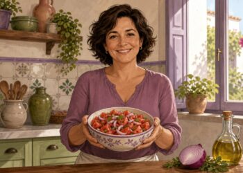 Añadir cebolla cruda a ensaladas frescas es una forma sencilla de cuidar la salud cardiovascular.