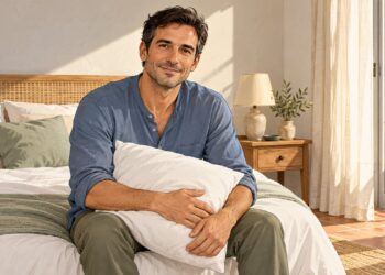 Elegir la almohada adecuada para tu postura ayuda a evitar el dolor de cuello al despertar.