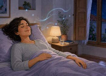 Unos minutos de respiración lenta antes de dormir ayudan a calmar el estrés y a descansar mejor.
