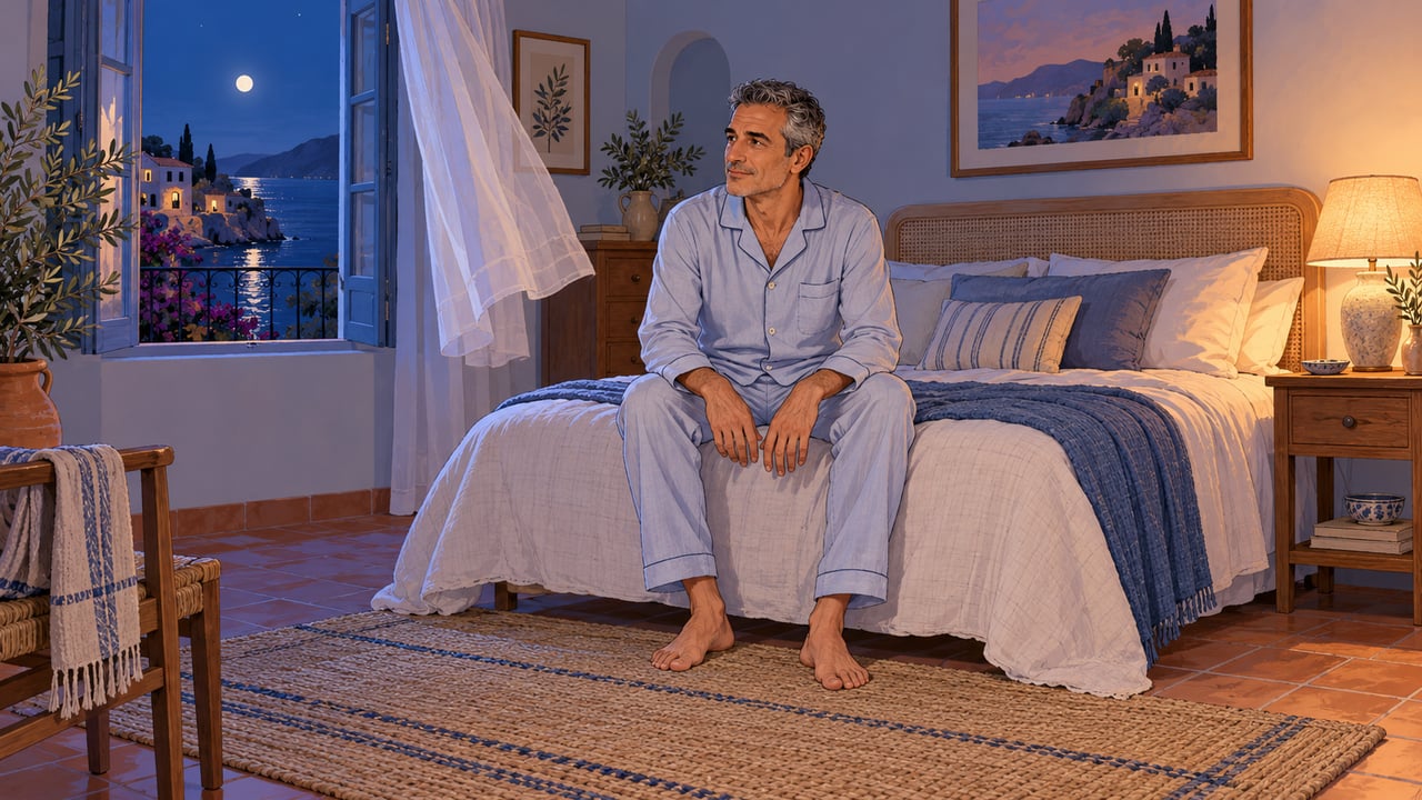 Un dormitorio fresco y en penumbra ayuda a que el cuerpo termine de enfriarse antes de dormir.