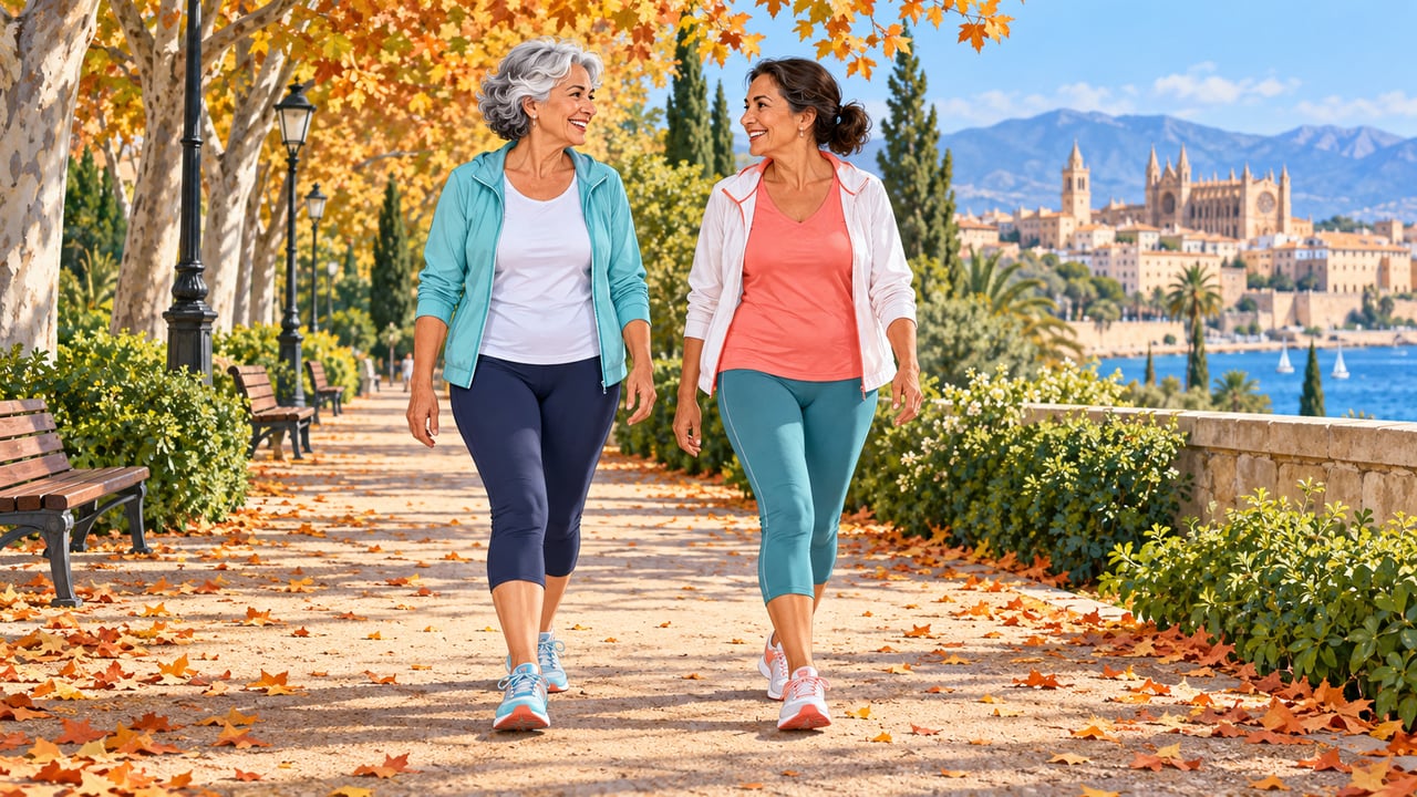 La prueba del habla permite comprobar al caminar si el ritmo es moderado.