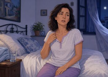 El sudor nocturno puede alterar el sueño aunque no haga calor.