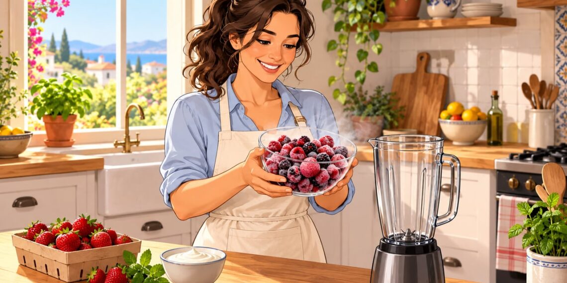 Los frutos rojos congelados conservan casi todos sus nutrientes y resultan prácticos fuera de temporada.