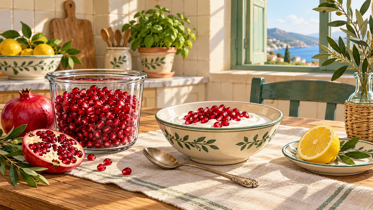 Los granos guardados en un táper de cristal quedan listos para el desayuno de la semana.