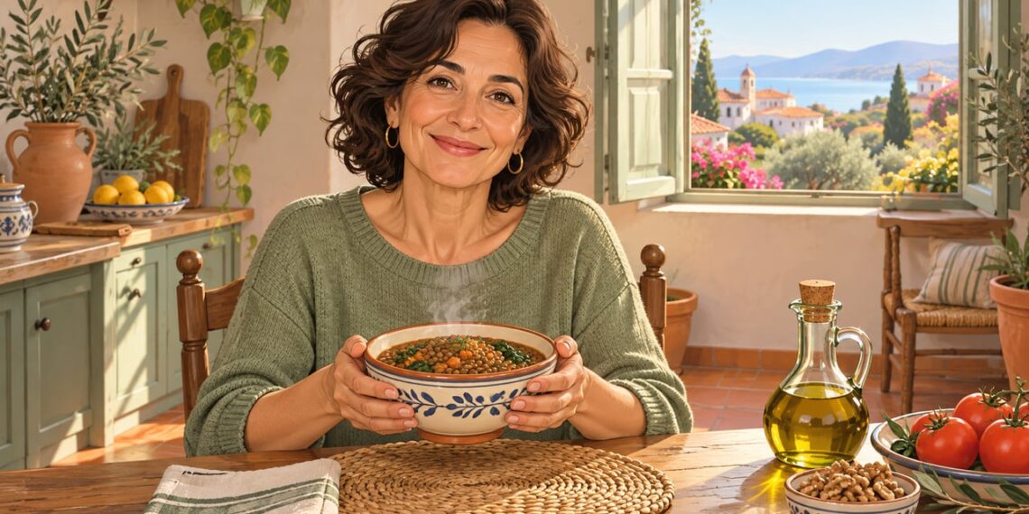 Una dieta mediterránea con legumbres y aceite de oliva ayuda a reducir la inflamación crónica.