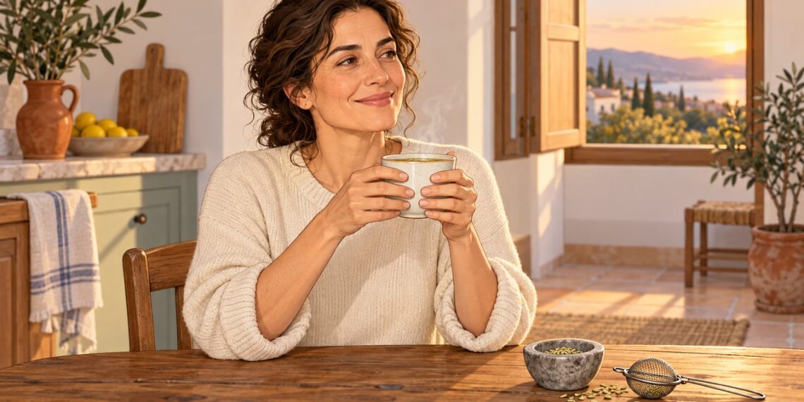 Una taza de infusión de hinojo templada tras la comida ayuda a aliviar la hinchazón y los gases.