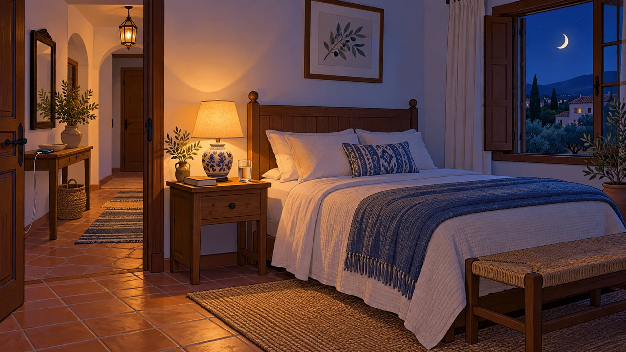 Dejar el móvil fuera del dormitorio y leer un libro en papel favorece el descanso.