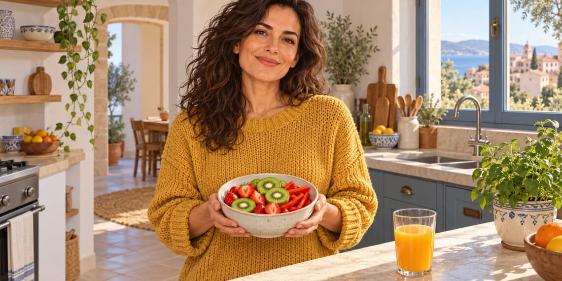 Kiwi, fresas y pimiento rojo superan a la naranja como fuentes de vitamina C en invierno.