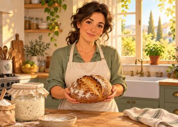 El pan de masa madre, con fermentación lenta, suele resultar más ligero para la digestión.