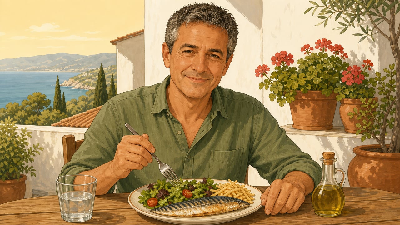 Las patatas de freidora funcionan mejor como guarnición junto a pescado azul y ensalada verde.