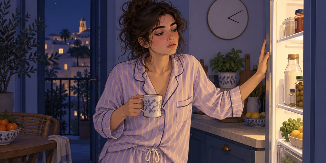 Dormir poco altera la grelina y la leptina y aumenta el hambre al día siguiente.