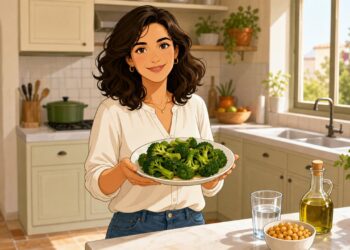 El brócoli suma fibra, vitamina C y saciedad varias veces por semana.