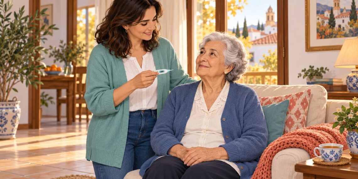 Con la edad la temperatura basal baja y conviene vigilar a los mayores en casa.