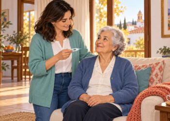 Con la edad la temperatura basal baja y conviene vigilar a los mayores en casa.