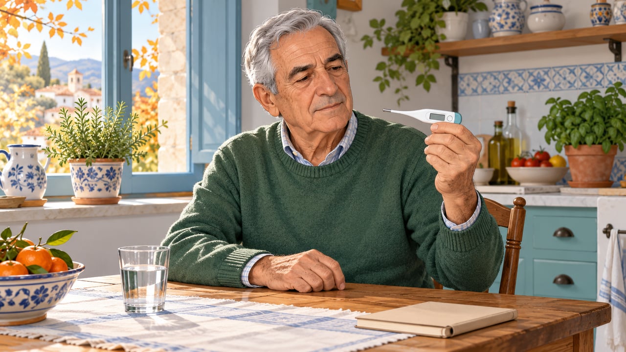Medir la temperatura sano varios días permite conocer la cifra basal personal.