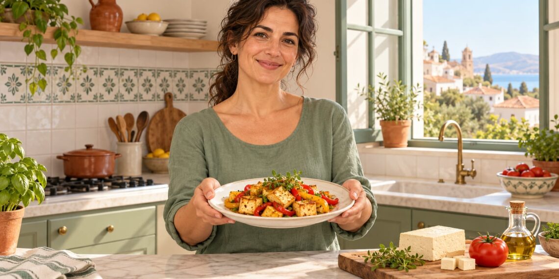Incluir tofu a la plancha con verduras es una forma sencilla de variar la proteína semanal.
