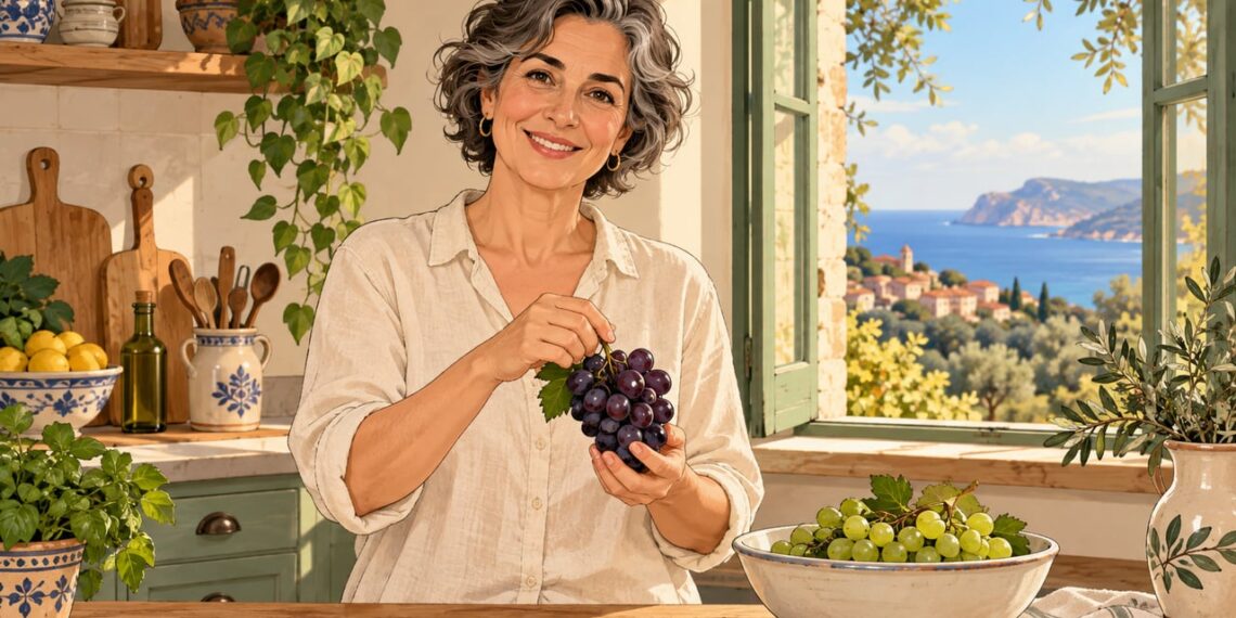 Un racimo pequeño de uvas al día, en plena temporada de otoño, suma agua y polifenoles.