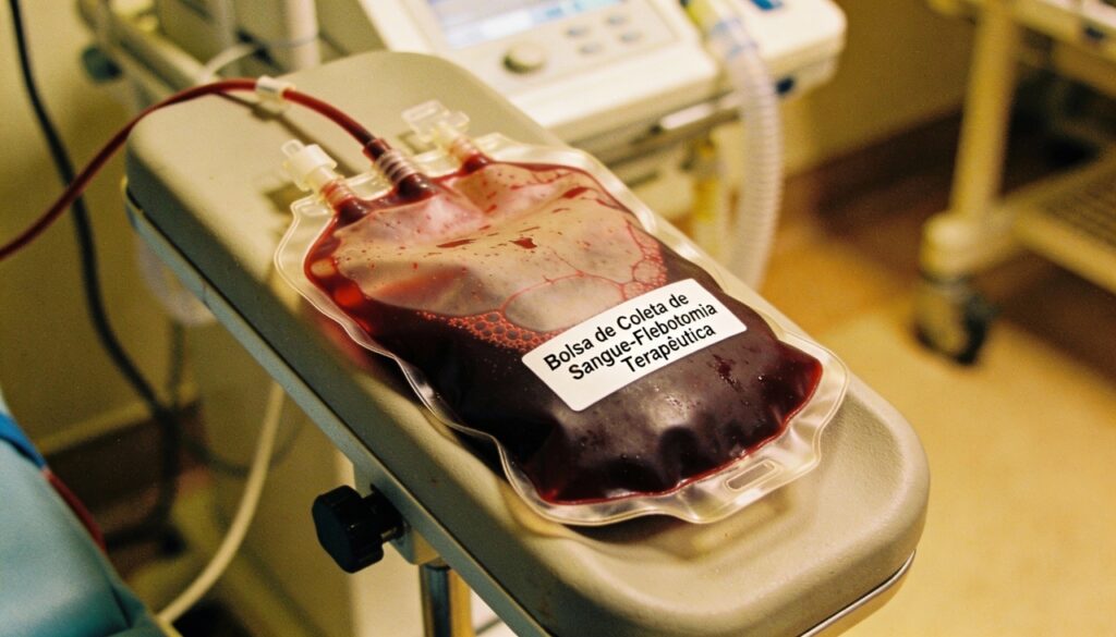 Esse procedimento parecido com doação de sangue trata acúmulo de ferro e previne danos aos órgãos