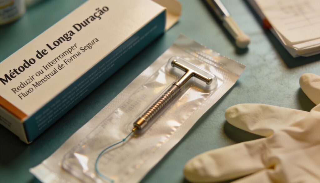 Quais métodos permitem adiar ou suspender a menstruação com segurança?