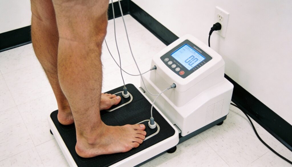 Profissionais da saúde trocaram a balança comum por esse método muito mais preciso