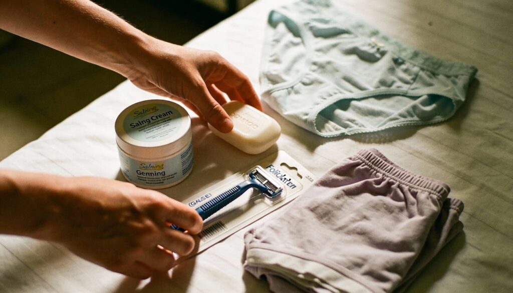 Por que surgem bolinhas vermelhas e coceira na região da virilha?