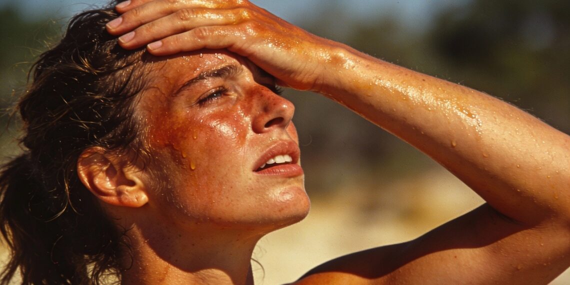 Esses sintomas indicam que o calor pode estar causando insolação