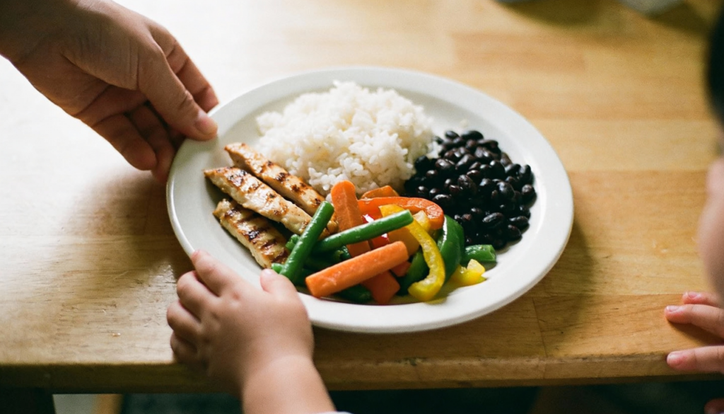 A falta de nutrientes pode afetar o crescimento das crianças mesmo com comida no prato