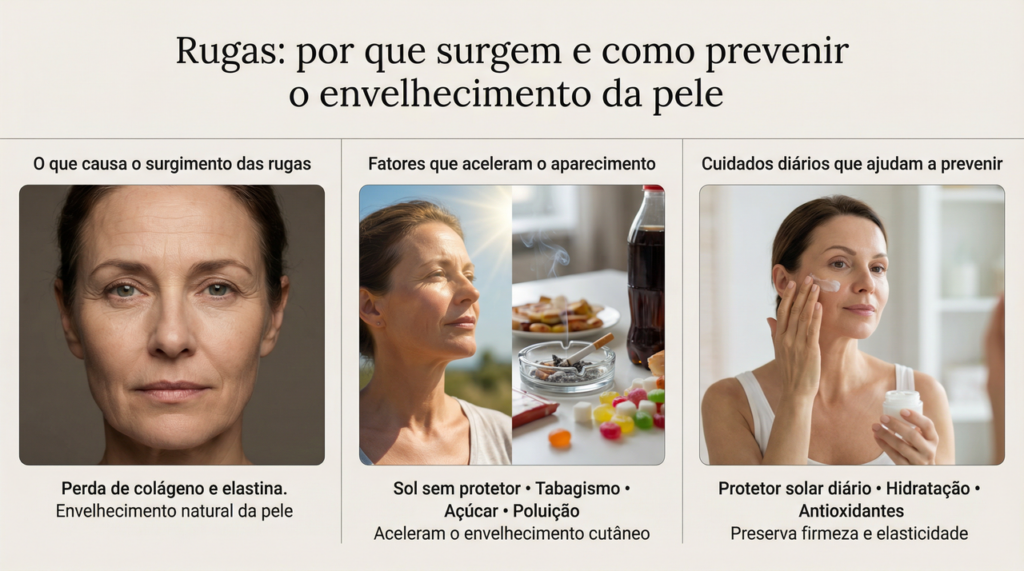 Os erros diários que aceleram o surgimento das rugas na pele