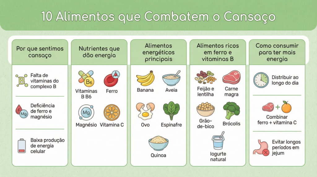Pessoas cansadas o tempo todo geralmente têm deficiência dessas vitaminas e minerais
